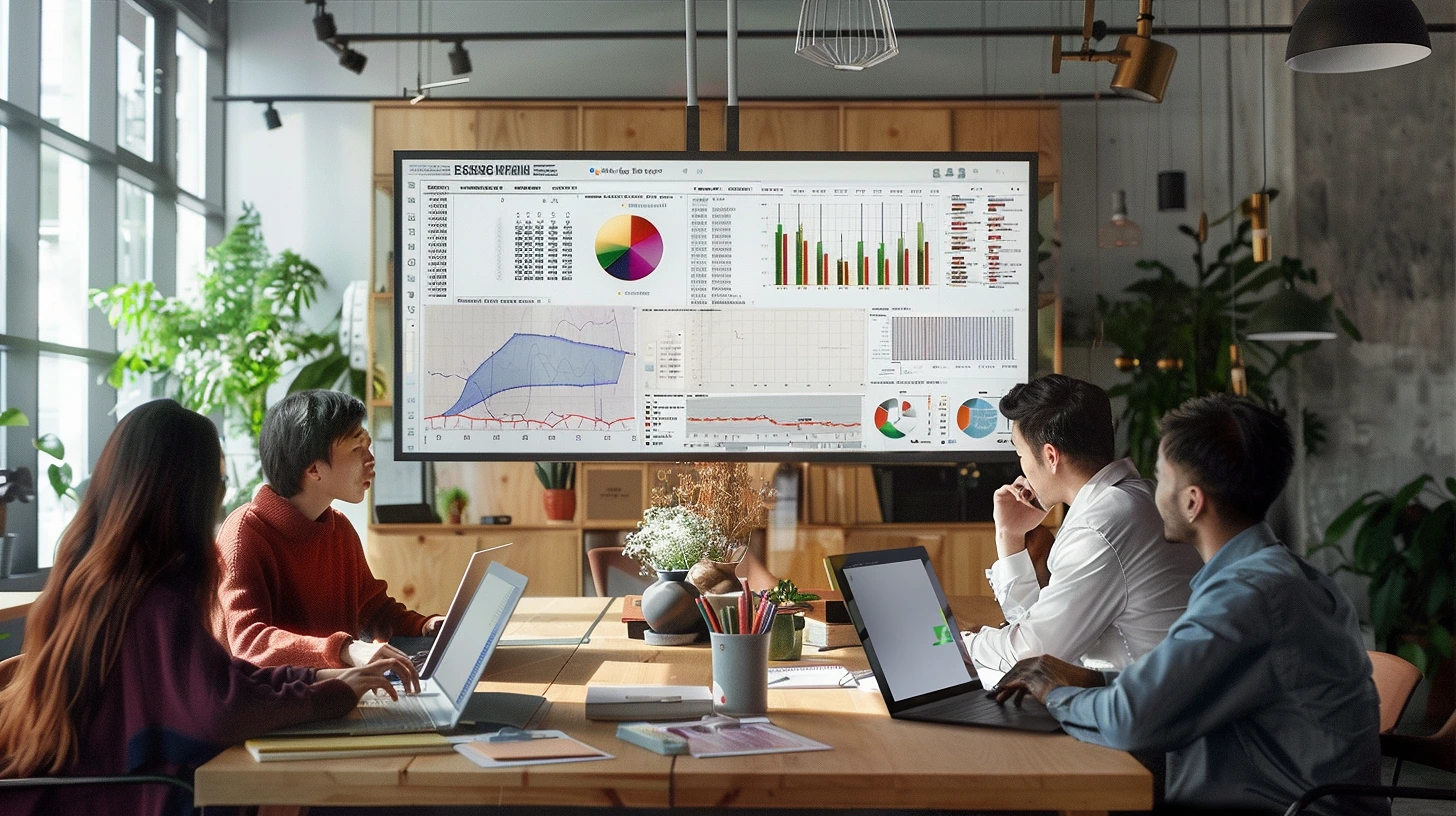 Equipo de profesionales trabajando en un Keyword Research - Pixel Code Solutions Equipo de profesionales trabajando en un Keyword Research - Pixel Code Solutions